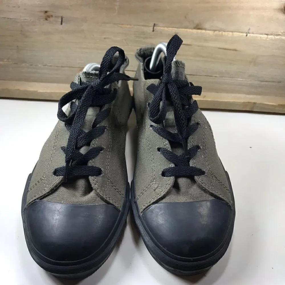 ✅Converse One-Star Camo Skull Arm Green Sneakers